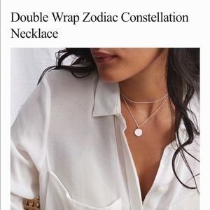 GLDN Double Wrap Zodiac Necklace - Leo